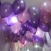 Шары под потолок "Лавандовый металлик"